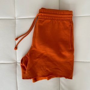 TNA Orange Athletic Shorts